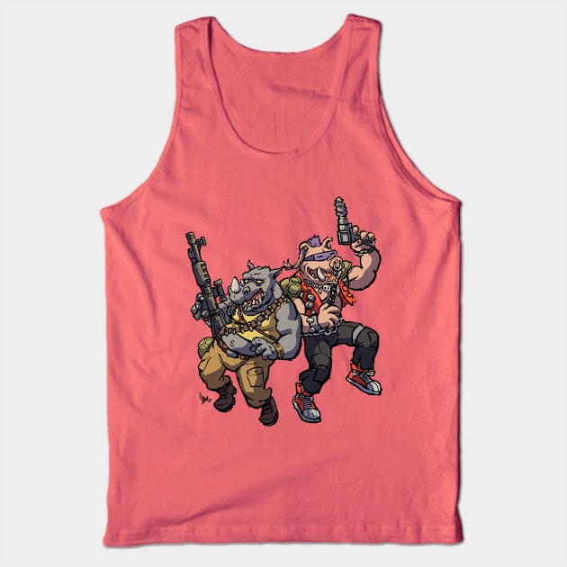 Hench Mutants Tank Top by grungethemovie